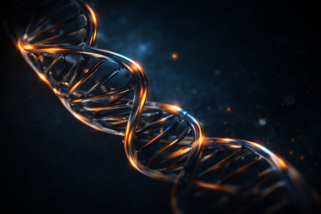 DNA structure representing life sciences expertise and specialist chemical industry talent