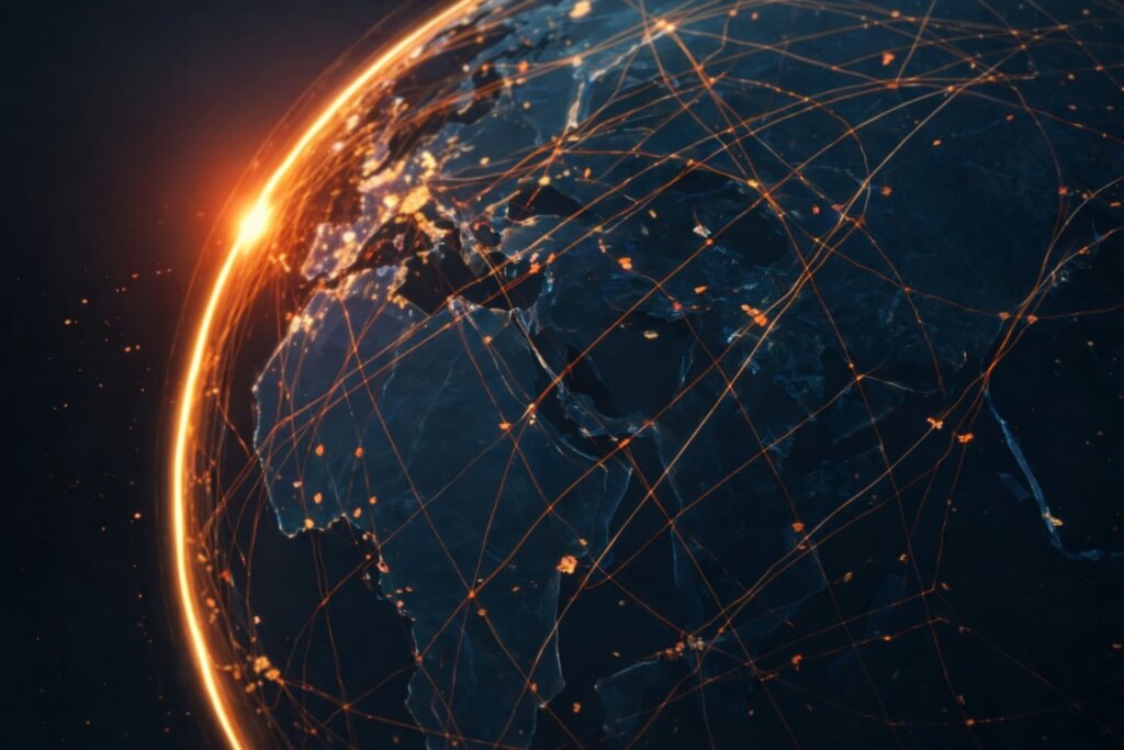 global network representing international chemical industry recruitment and talent search