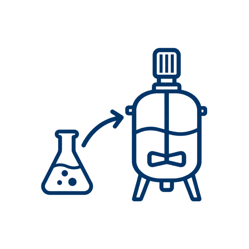 Chemical Contract Manufacturing Recruitment lab flask to industrial vessel