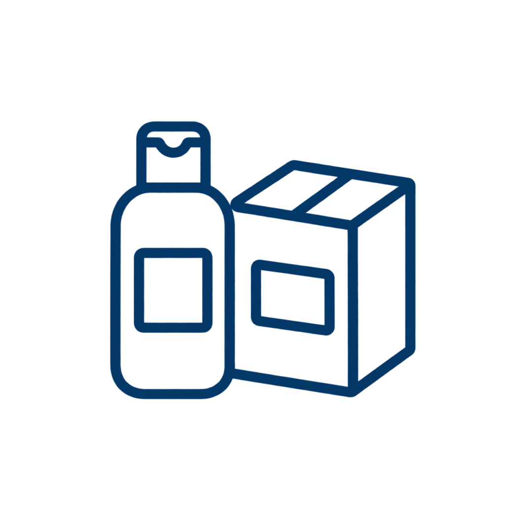 Chemical Contract Manufacturing Recruitment private label bottle and box