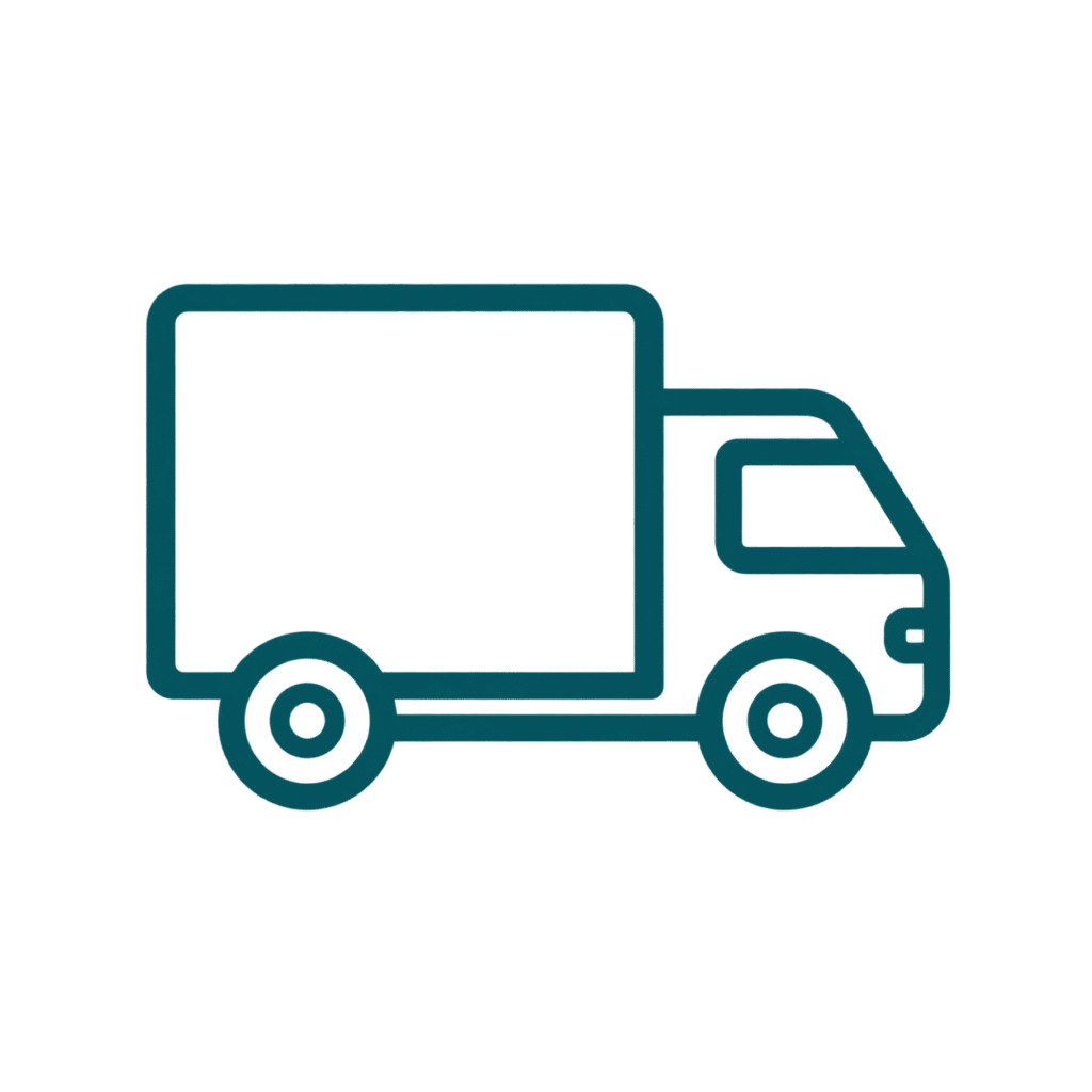 supply chain delivery truck
