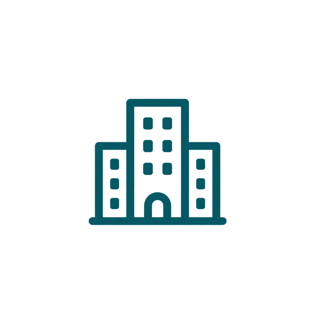 three building office icon
